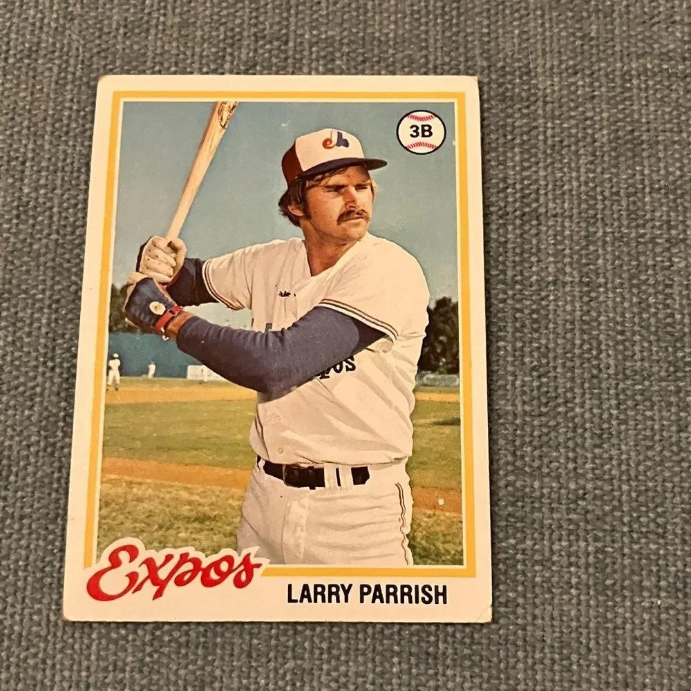 1978 Topps Montreal Expos Baseball Card Trading Card